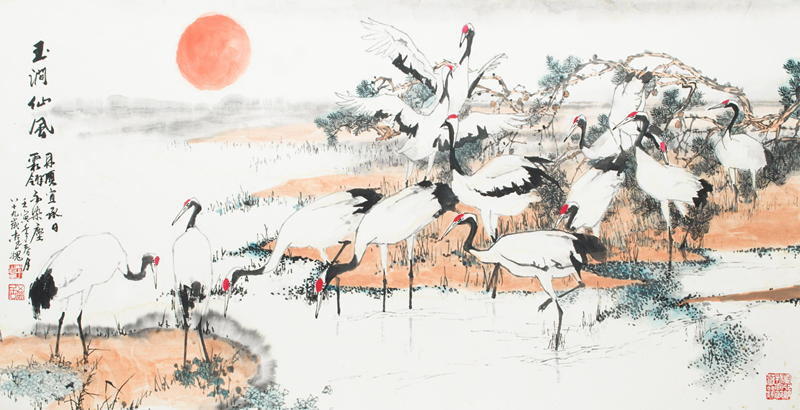 《玉涧仙风》 137×69cm 2022年_副本.png