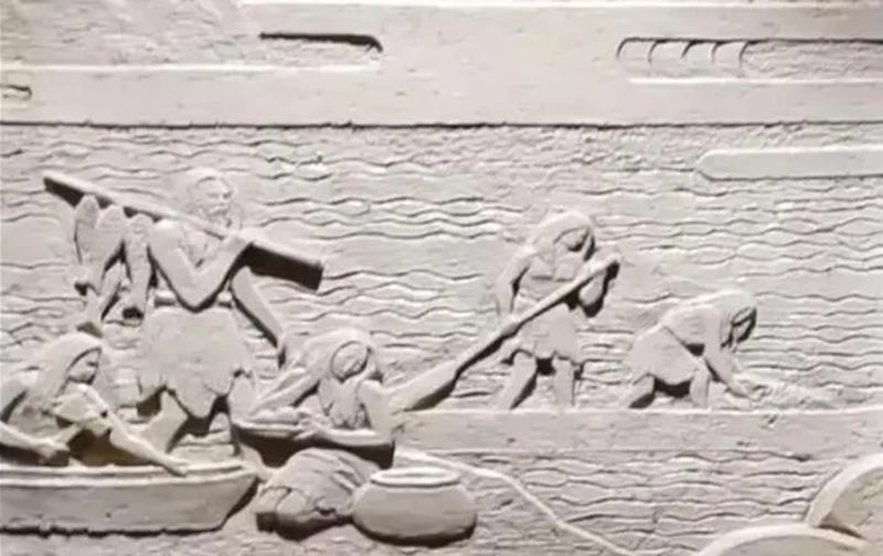 穴居搭梯，由房顶出入.jpg