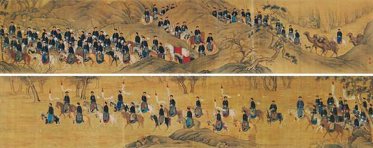 清帝东巡图，图据《清帝东巡》.png