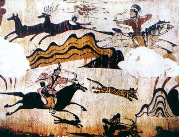狩猎壁画(集安舞踊墓)_副本.jpg