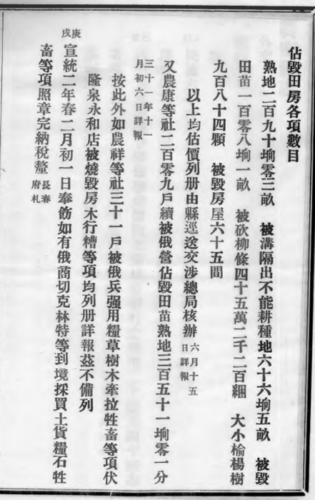 《农安县志》中，对修筑炮台期间造成的中国居民财物损失进行了统计_副本.jpg