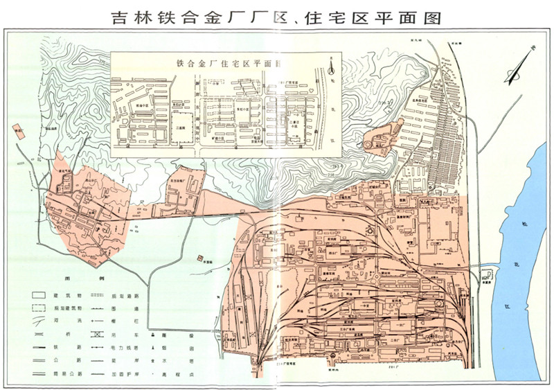 90年代的吉林铁合金厂厂区、住宅区平面图 资料图片_副本.jpg 90年代的吉林铁合金厂厂区、住宅区平面图 资料图片_副本.jpg