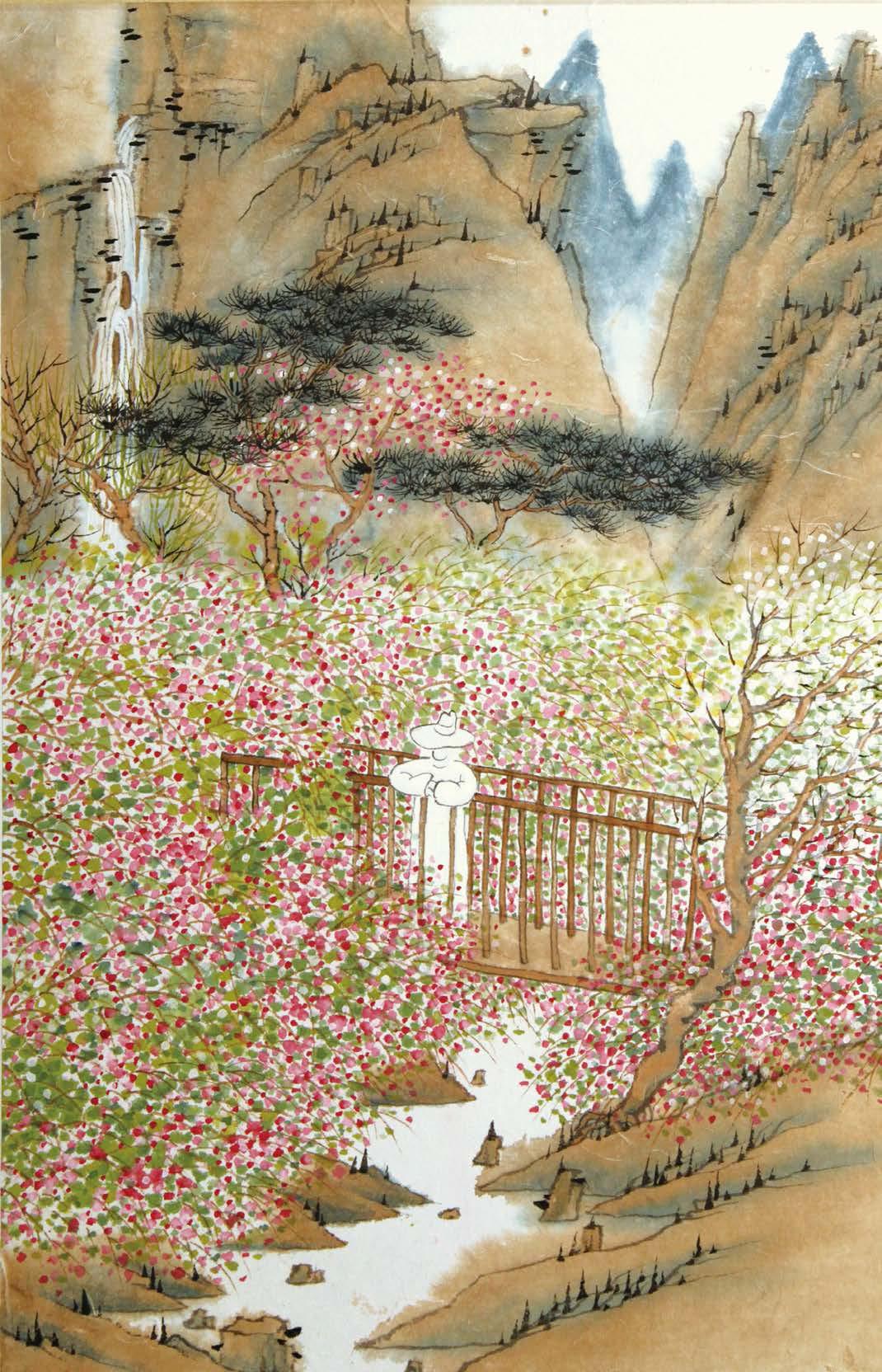 在老树的春天里,松口气,歇一歇,做做梦