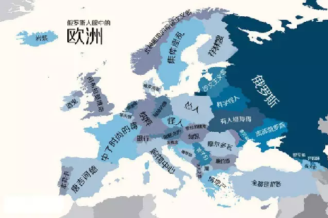 世界偏见地图 | 一个国家真的存在截然不同于他国的个性吗？