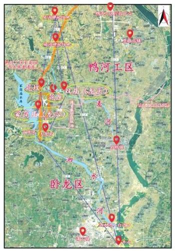 “不见冢”相关遗迹分布图。资料图片 点击进入下一页
