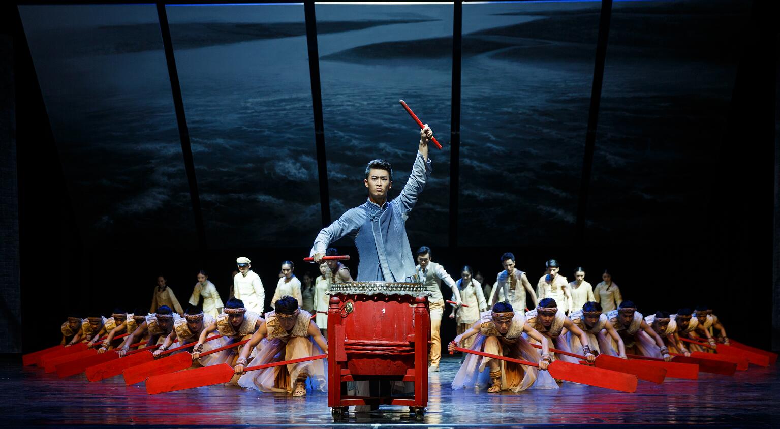 在吉林赏岭南 舞剧《沙湾往事》亮相"云剧场"