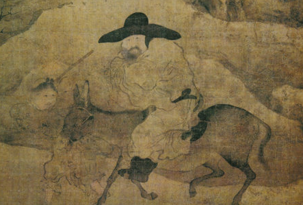 宋代画家李成的《寒林骑驴图》.png 宋代画家李成的《寒林骑驴图》.png